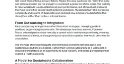 Thinking Beyond Outsourcing: Designing Embedded Clinical Support